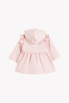 Kız Bebek Pembe Trenchcoat%