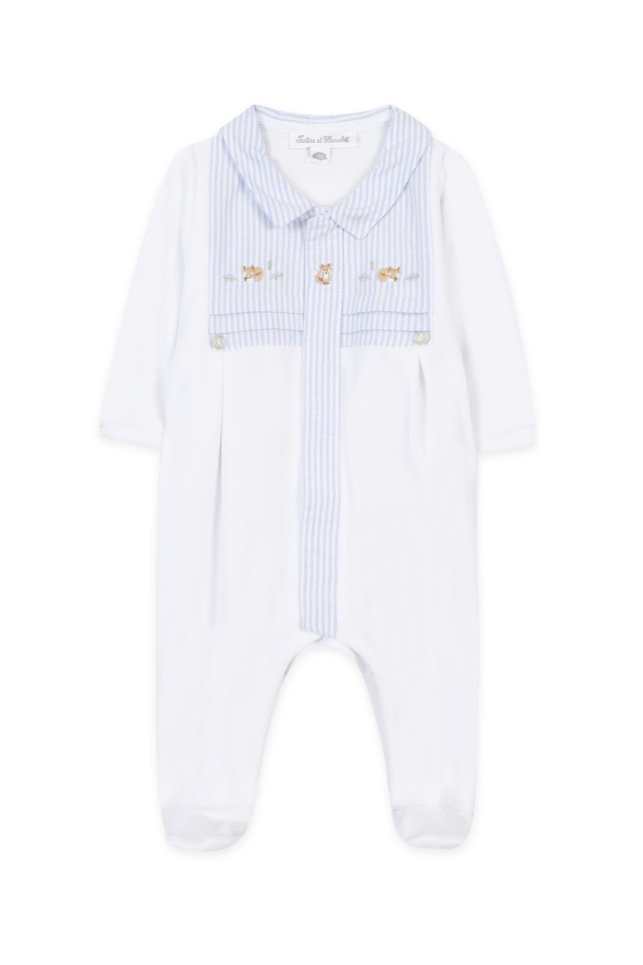 Erkek Bebek Kadife Tulum