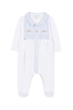 Erkek Bebek Kadife Tulum