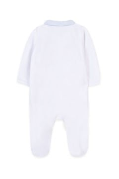 Erkek Bebek Kadife Tulum