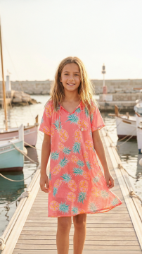 Kız Çocuk Kaftan Elbise