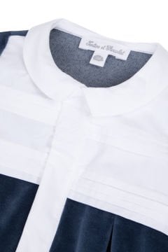 Erkek Bebek Kadife Tulum