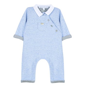 Erkek Bebek Uzun Kollu Ayaksız Tulum