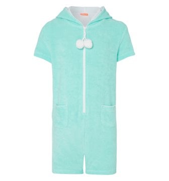 Kız Çocuk Havlu Tulum