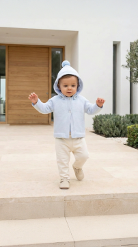 Erkek Bebek Triko Mont