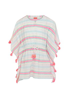 Kız Çocuk Kaftan Plaj Elbisesi