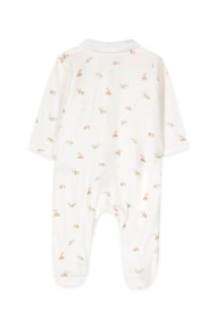 Erkek Bebek Kadife Tulum