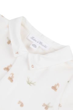 Erkek Bebek Kadife Tulum