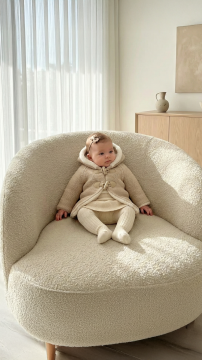 Bebek Muflonlu Manto