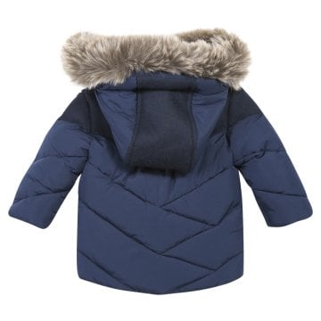 Erkek Bebek Lacivert Doudoune Mont