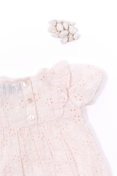 Kız Bebek Şortlu Kısa Tulum