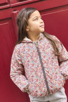 Kız Çocuk Kapüşonlu Liberty Doudoune Mont