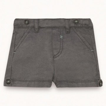 Klasik Model Gri Şort