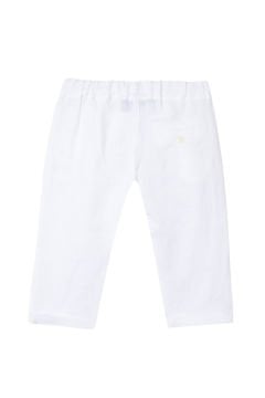Erkek Bebek Keten Pantalon