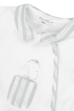 Erkek Bebek Garda Yakalı Kadife Tulum