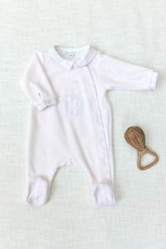 Kız Bebek Garda Yakalı Kadife Tulum
