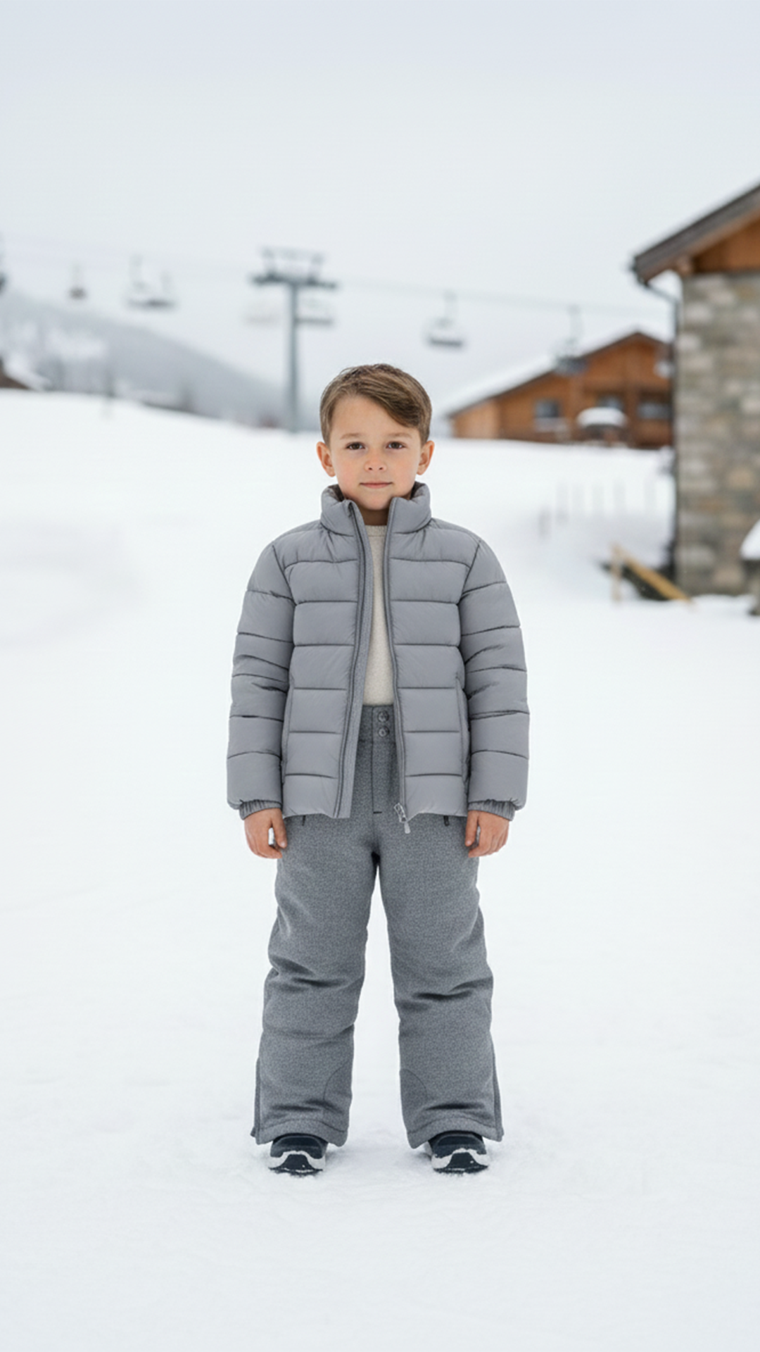 Unisex Çocuk Kayak Pantalonu