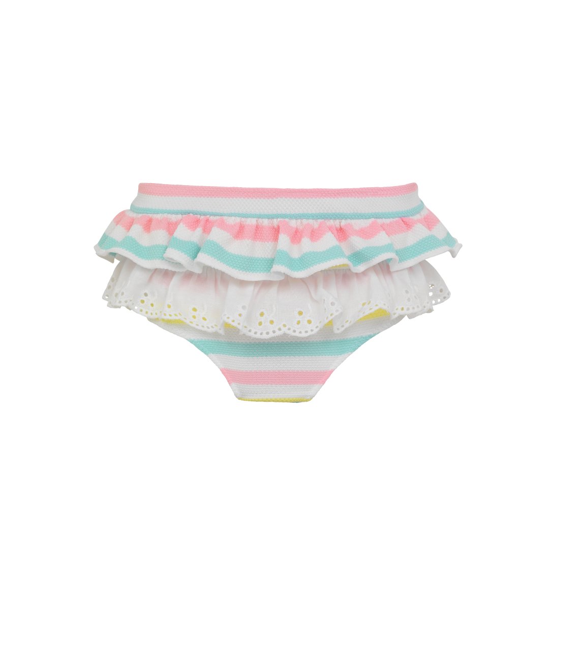 Kız Bebek Tek Alt Mayo Multi Stripe