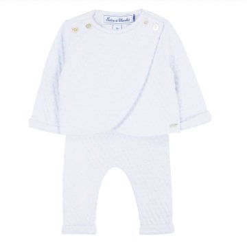 Erkek Bebek Bluz + Pantalon Set