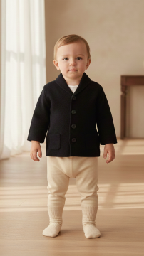 Erkek Bebek Triko Ceket