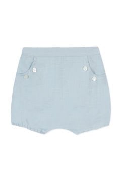 Erkek Bebek Keten Bloomer