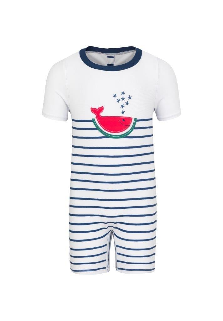 Erkek Bebek UV Korumalı Tulum Mayo Watermelon