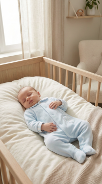 Erkek Bebek Kadife Tulum