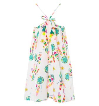 Kız Çocuk Askılı Elbise