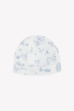 Erkek Bebek Mavi Coton Bone / Şapka