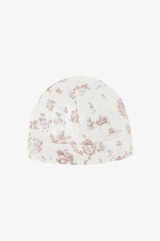 Kız Bebek Pembe Coton Bone