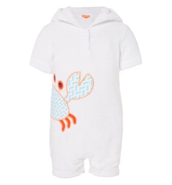 Erkek Bebek Havlu Tulum