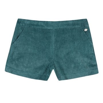 Kız Çocuk Kadife Şort