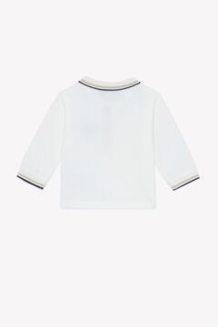 Erkek Bebek Uzun Kollu Polo T-Shirt Sable