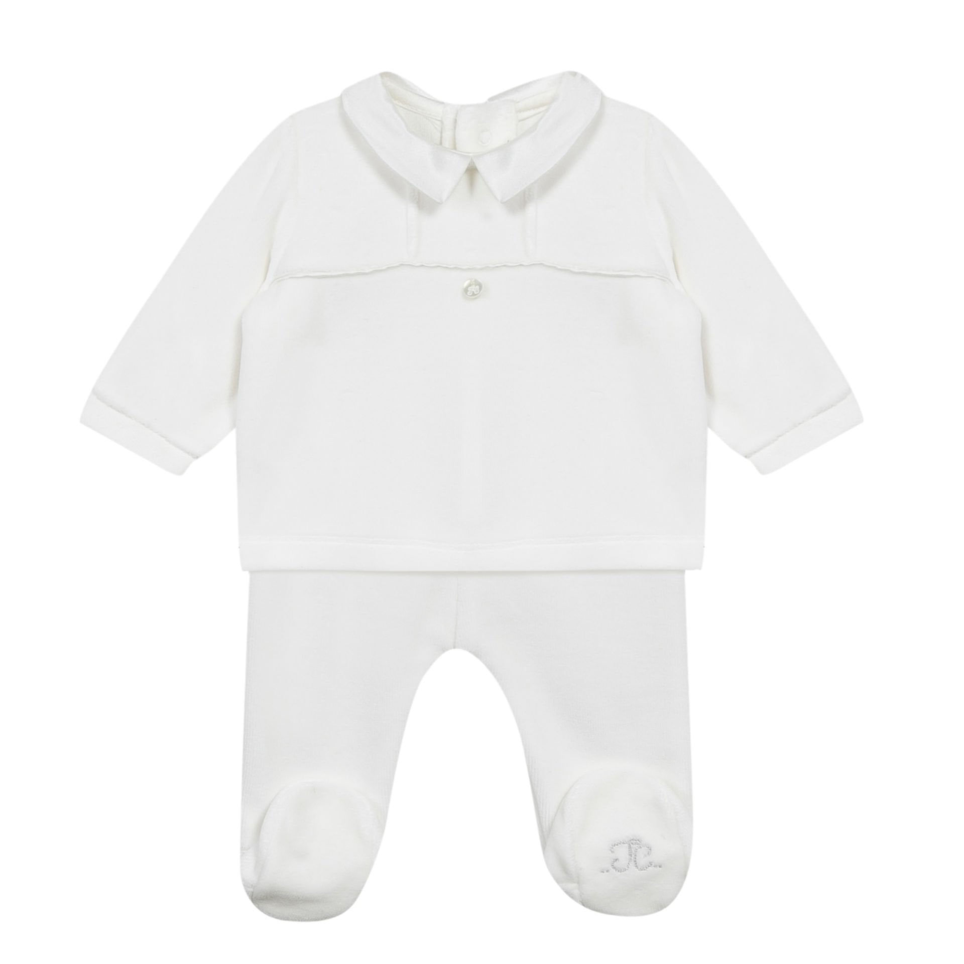 Bebek Bluz + Pantalon Set