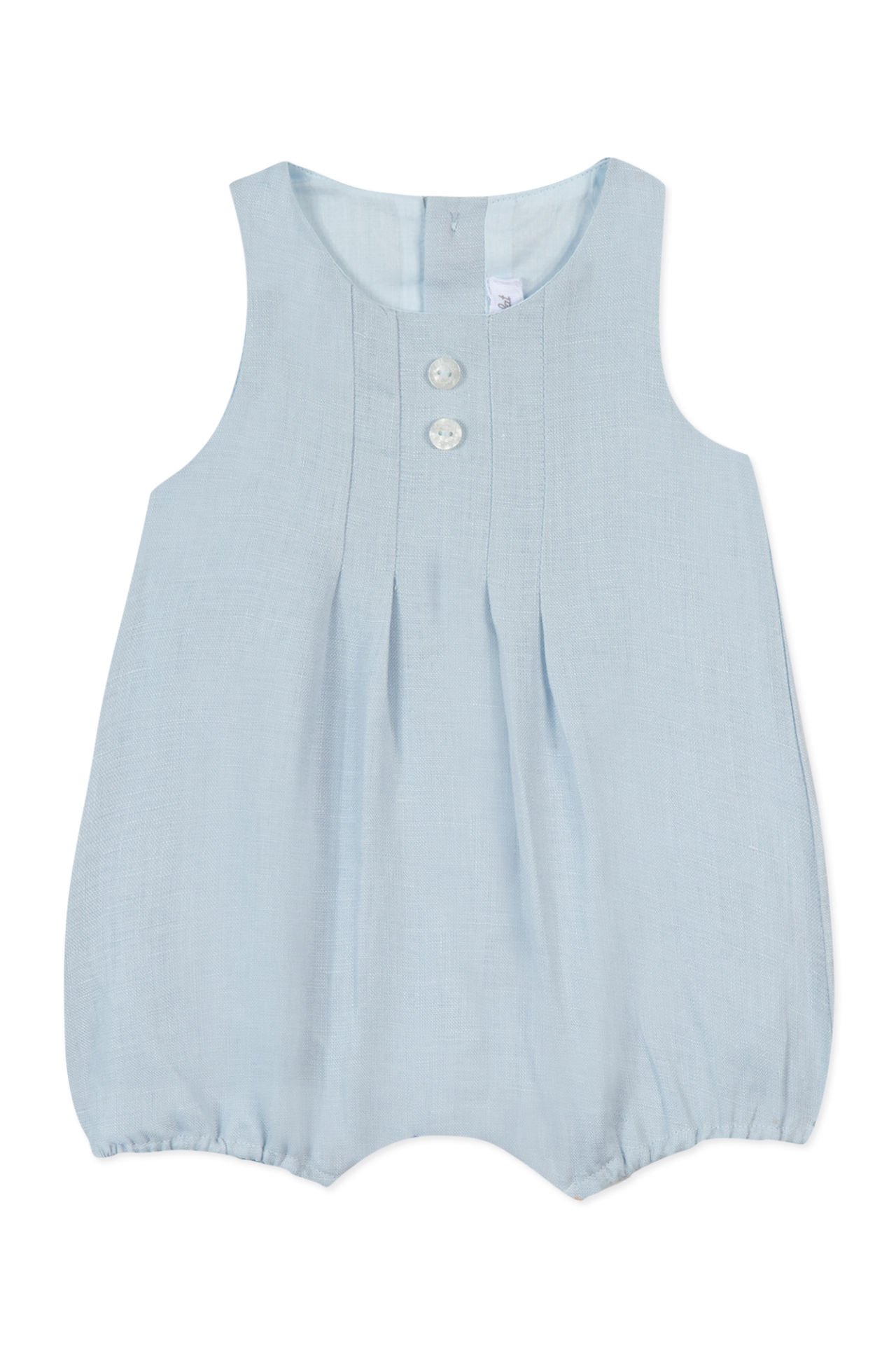 Bebek Kısa Bacaklı Keten Tulum