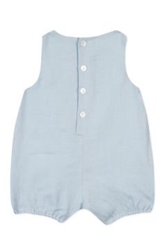 Bebek Kısa Bacaklı Keten Tulum