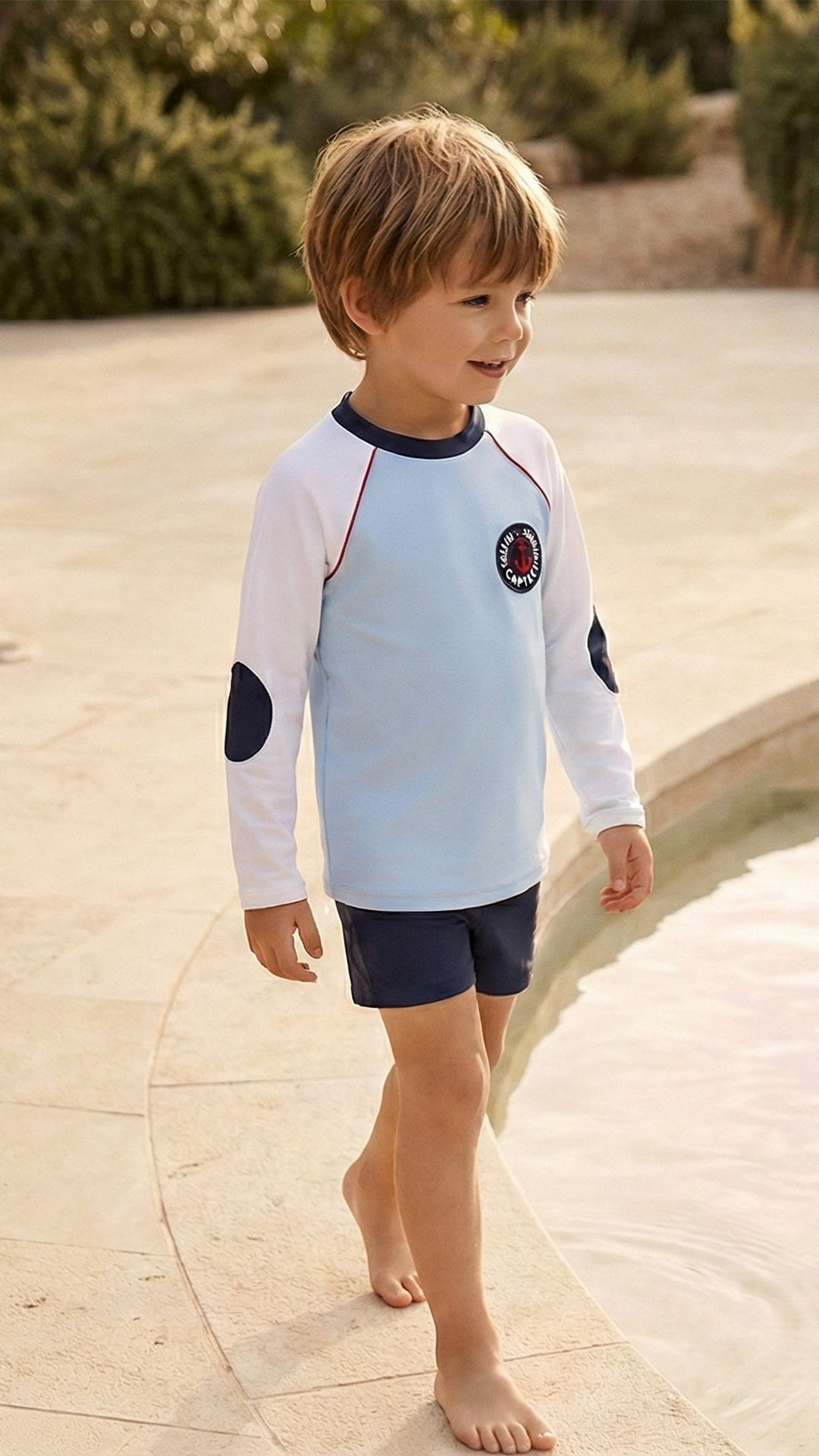 Erkek Çocuk UV Korumalı T-Shirt