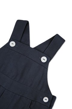 Erkek Bebek Keten Salopet