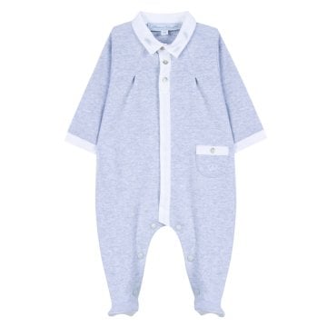 Erkek Bebek Tek Cepli İnce Tulum