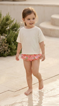 Kız Bebek Tek Alt Mayo