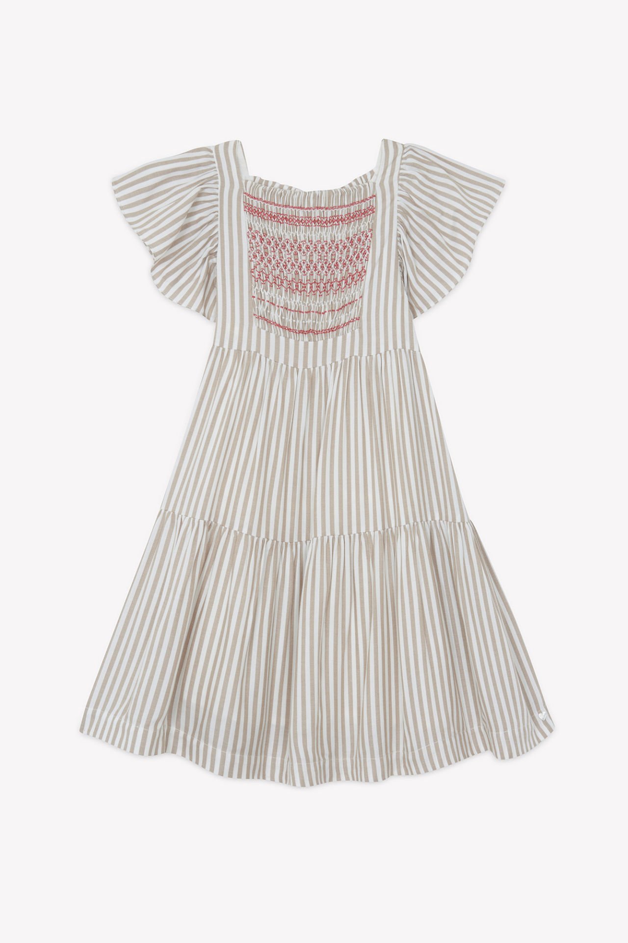 Kız Çocuk Çizgili Elbise