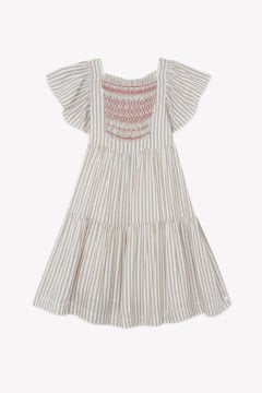 Kız Çocuk Çizgili Elbise