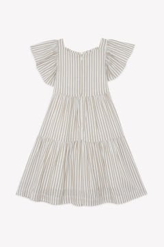Kız Çocuk Çizgili Elbise