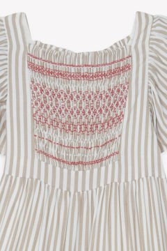 Kız Çocuk Çizgili Elbise