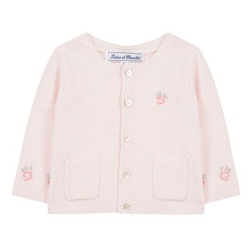 Kız Bebek Triko Hırka