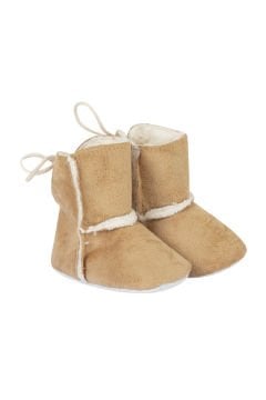 Muflonlu Güderi Bebek Patik