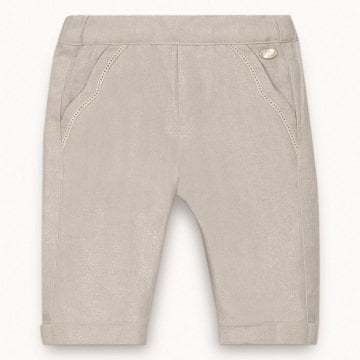 Kız Bebek Kum Rengi Pantolon