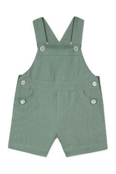 Erkek Bebek Keten Salopet