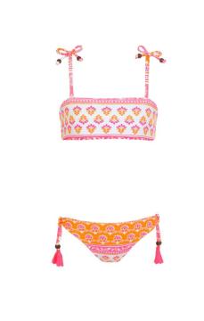 Kız Çocuk Bikini Indian Block