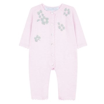 Kız Bebek Ayaksız Triko Tulum